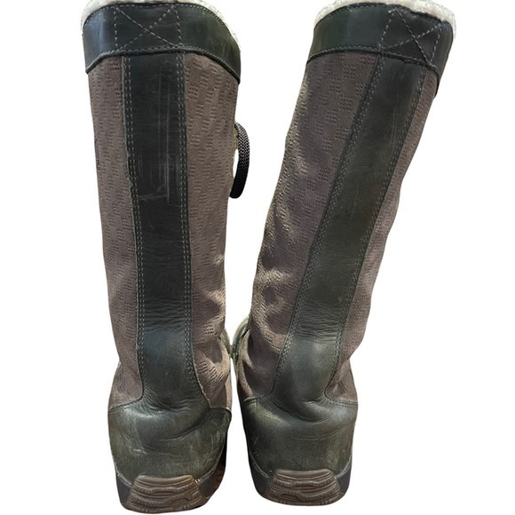 Sorel Lace-up winter boots. Leather and wool size 8 - Picture 6 of 7